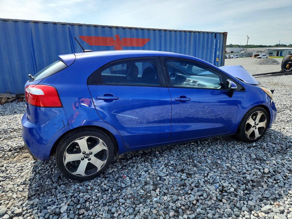 2012 Kia Rio VIN KNADN5A34C6095329 COPART salvage auction — FRONT END, Ga - Cert Of Title-Salvage, sold $425 on 2026-07-07 (photo 3)