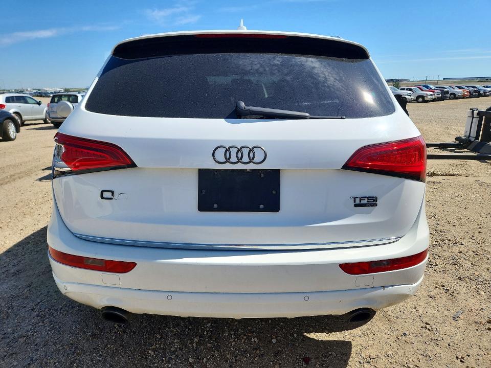 2015 Audi Q5 VIN WA1LFCFP2FA115066 COPART salvage auction — FRONT END, Ab - Bos - Salvage, sold $2,550 on 2026-07-16 (photo 6)