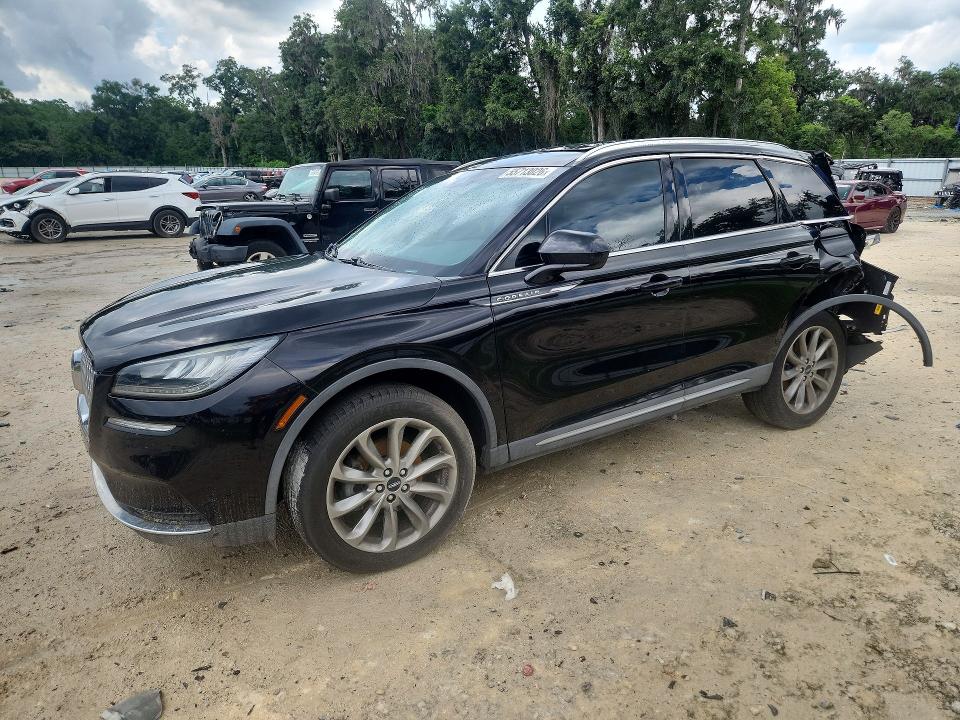 2020 Lincoln VIN 5LMCJ1C90LUL03960 COPART salvage auction — REAR END, Fl - Certificate Of Destruction, sold $3,000 on 2026-07-28 (photo 1)
