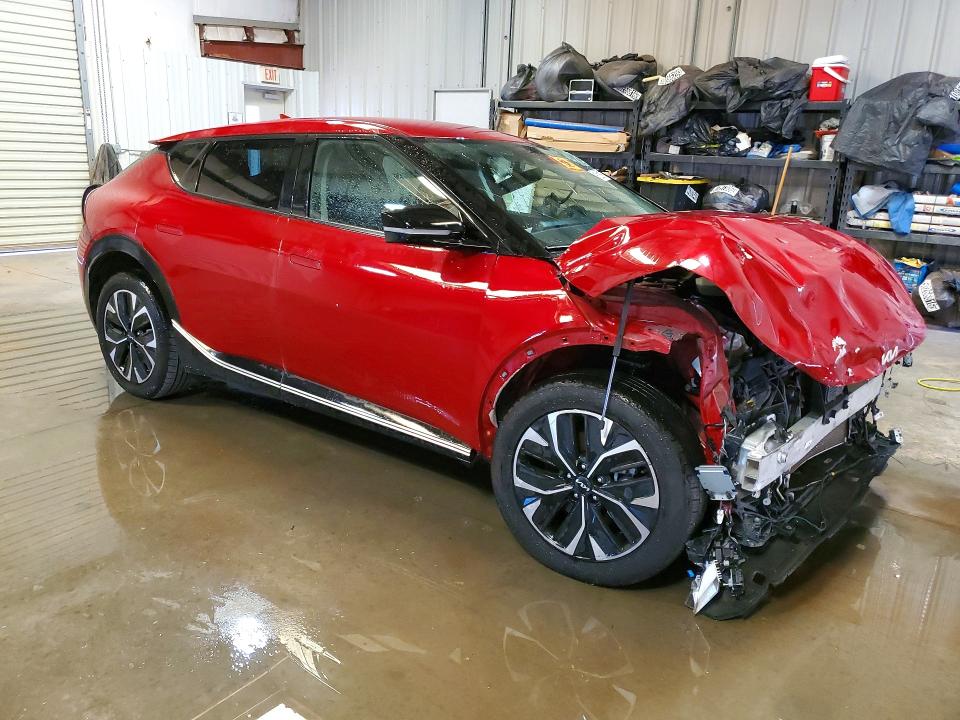 2023 Kia Ev6 VIN KNDC34LAXP5612056 COPART salvage auction — FRONT END, Ok - Certificate Of Title-Junked, sold $3,750 on 2026-07-21 (photo 4)