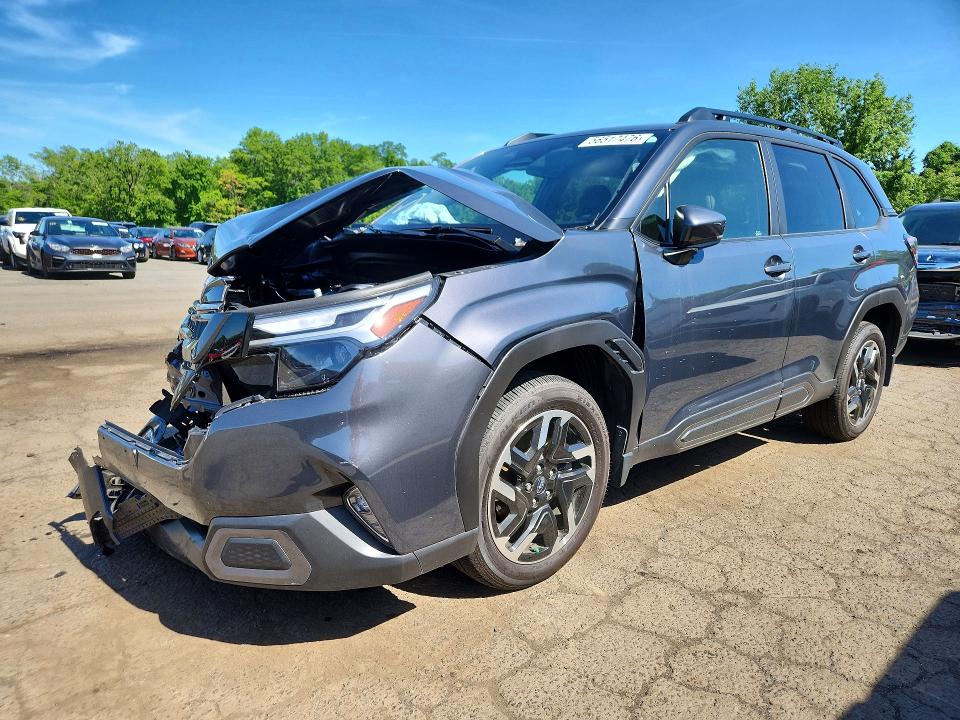 2025 Subaru Forester VIN JF2SLDRC4SH472471 COPART salvage auction — FRONT END, Ct - Cert Of Title-Salvage, sold $7,400 on 2026-07-28 (photo 1)