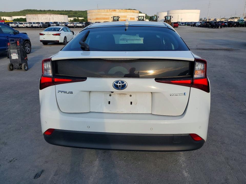 2020 Toyota Prius VIN JTDKARFU7L3110292 COPART salvage auction — FRONT END, Ok - Cert Of Title-Salvage, sold $5,400 on 2026-07-22 (photo 6)