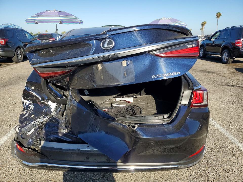 2024 Lexus ES VIN 58ADA1C16RU053028 COPART salvage auction — REAR END, Ca - Salvage Certificate, sold $11,400 on 2026-07-31 (photo 6)