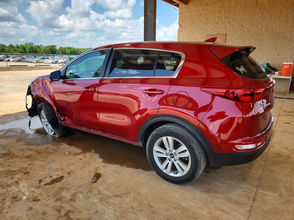 2019 Kia Sportage VIN KNDPM3AC9K7507759 COPART salvage auction — FRONT END, Al - Cert Of Title-Salvage Title, sold $2,800 on 2026-07-08 (photo 2)
