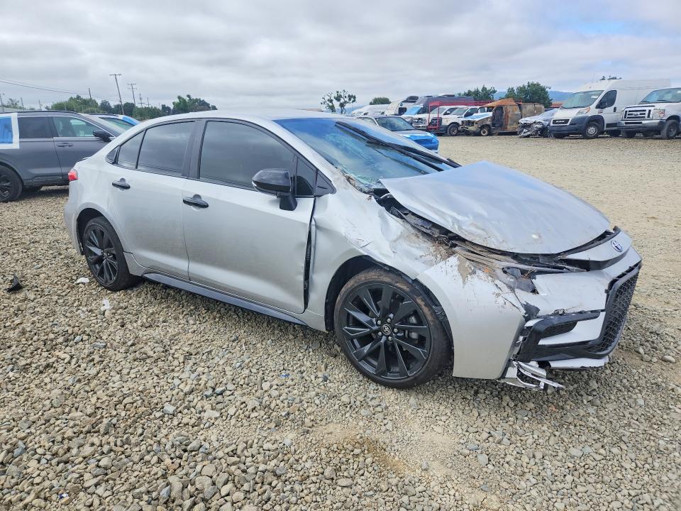 2023 Toyota VIN JTDBCMFE8PJ008930 COPART salvage auction — FRONT END, Ca - Salvage Certificate, sold $60 on 2026-07-28 (photo 4)
