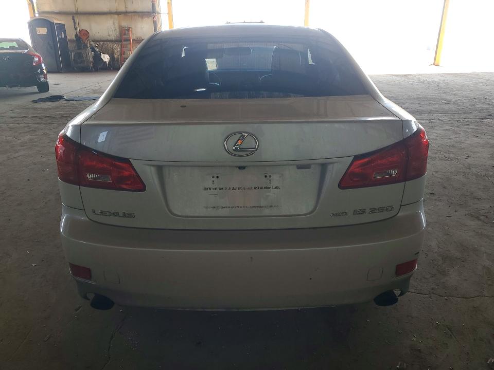 2006 Lexus Is VIN JTHCK262765000230 COPART salvage auction — SIDE, Az - Cert Of Title - Salvage, sold $925 on 2026-07-27 (photo 6)