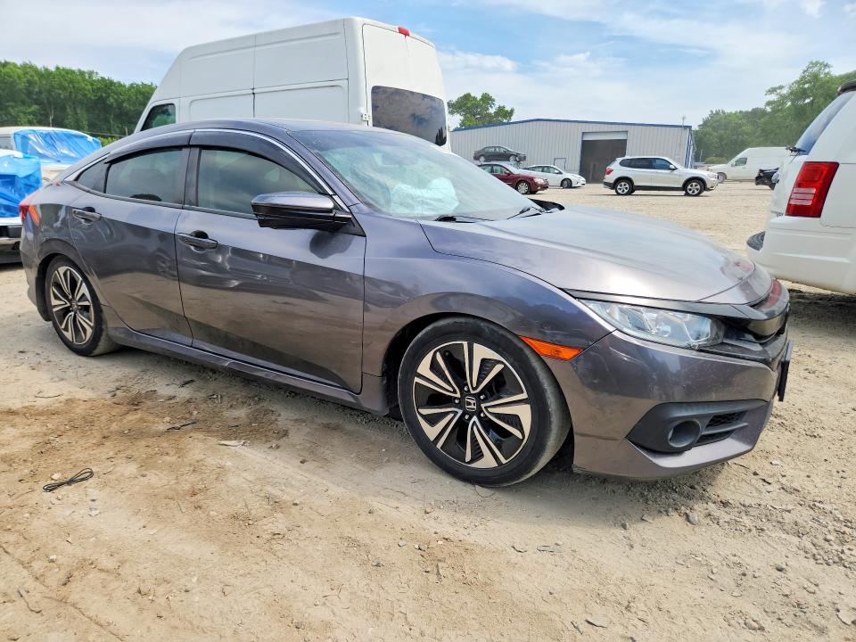 2018 Honda Civic VIN JHMFC1F36JX012170 COPART salvage auction — FRONT END, VA - CERT OF TITLE - SALVAGE, sold $125 on 2026-07-21 (photo 4)