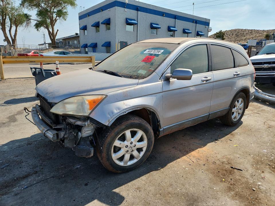 2007 Honda Cr-v VIN JHLRE48757C122561 COPART salvage auction — FRONT END, NM - CERT OF TITLE-SALVAGE (P), sold $750 on 2026-07-16 (photo 1)