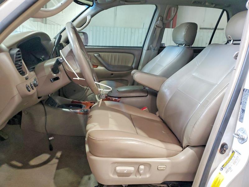 2006 Toyota Sequoia VIN 5TDBT48A26S265531 COPART salvage auction — FRONT END, Tx - Salvage Vehicle Title, sold $1,850 on 2026-07-13 (photo 7)