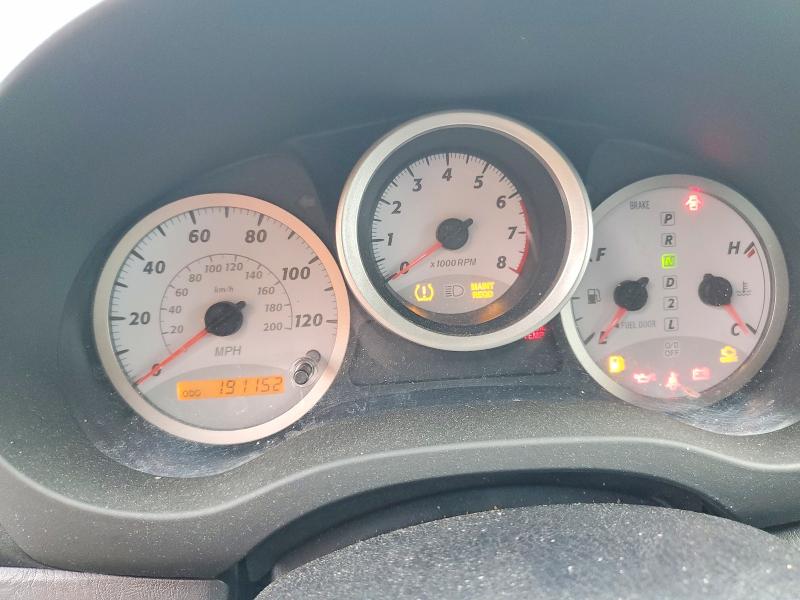 2005 Toyota Rav 4 VIN JTEHD20V450041121 COPART salvage auction — FRONT END, Ky - Cert Of Title-Salvage, sold $1,350 on 2026-07-27 (photo 9)