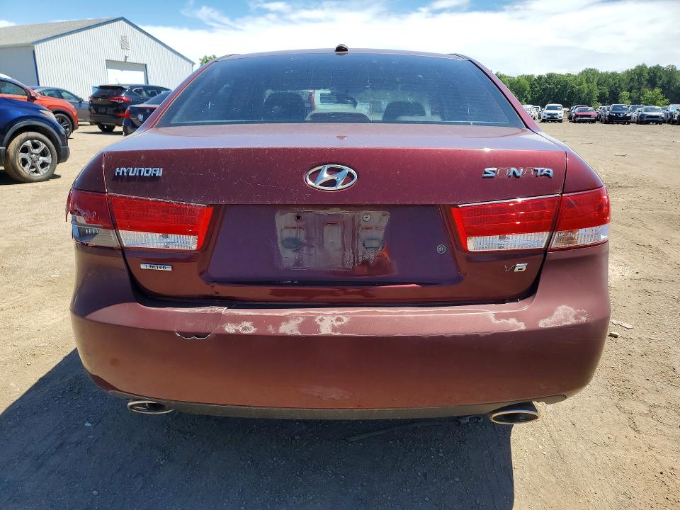 2007 Hyundai Sonata VIN 5NPEU46F77H282034 COPART salvage auction — FRONT END, OH - CERT OF TITLE-SALVAGE, sold $400 on 2026-07-13 (photo 6)