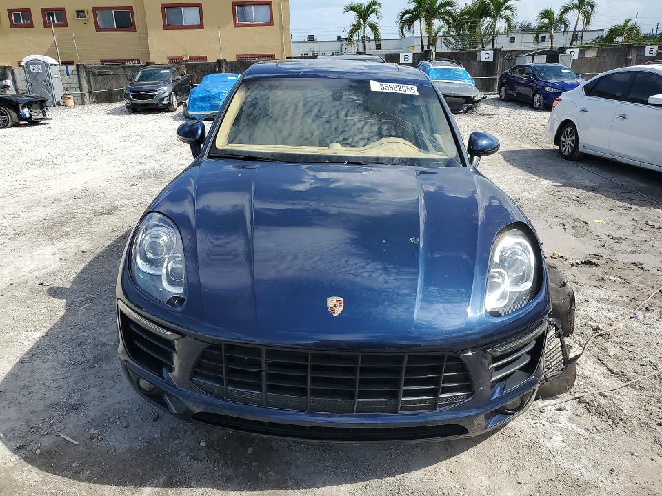 2015 Porsche VIN WP1AB2A52FLB72718 COPART salvage auction — FRONT END, Fl - Certificate Of Destruction, sold $4,050 on 2026-07-07 (photo 5)