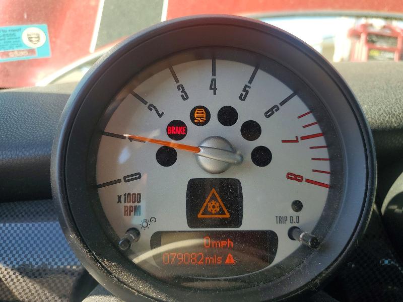 2011 Mini Cooper VIN WMWZG3C58BTY30493 COPART salvage auction — FRONT END, Ri - Cert Of Title-Salvg Parts Only, sold $475 on 2026-07-30 (photo 9)