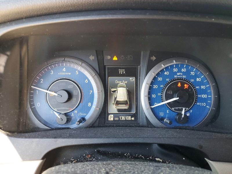 2015 Toyota VIN 5TDYK3DC9FS528760 COPART salvage auction — REAR END, Ny - Mv-907A Salvage Certificate, sold $425 on 2026-07-13 (photo 9)