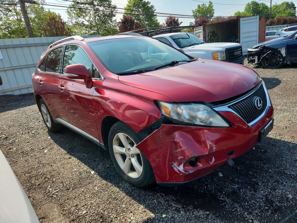2010 Lexus Rx 350 VIN 2T2BK1BAXAC069263 COPART salvage auction — FRONT END, Ct - Cert Of Title-Salvage, sold $4,000 on 2026-07-02 (photo 4)