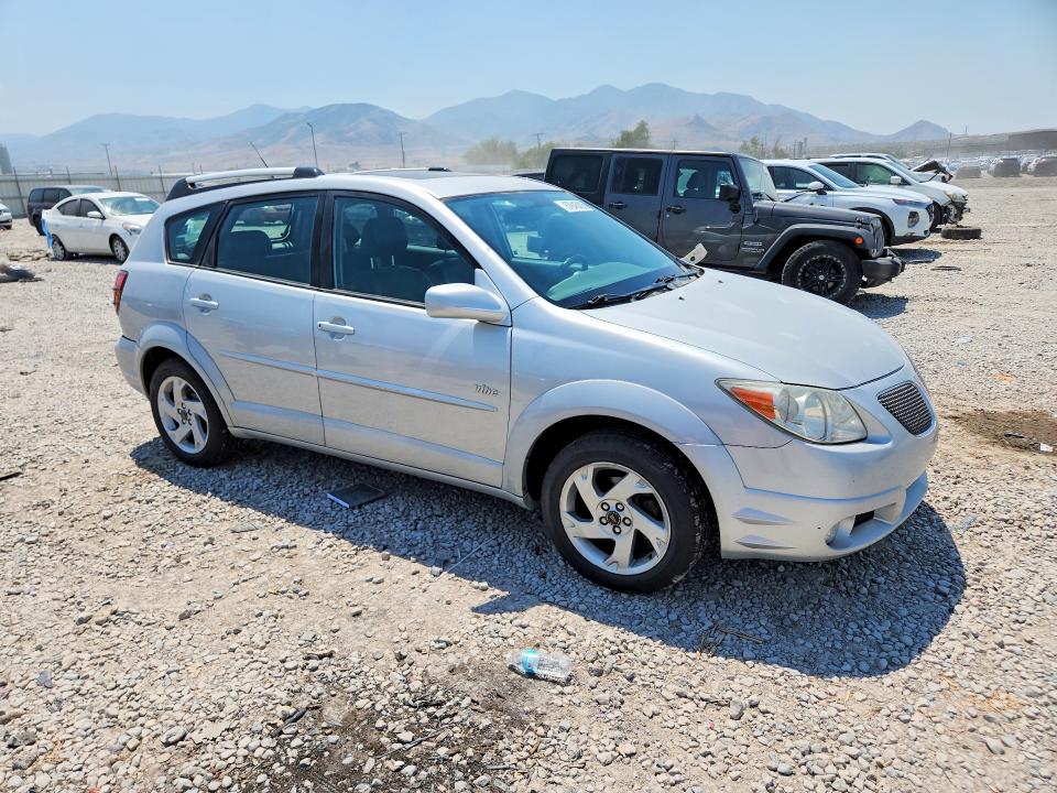 2005 Pontiac Vibe VIN 5Y2SL63875Z428316 COPART salvage auction — REAR END, Ut - Salvage Certificate, sold $600 on 2026-07-24 (photo 4)