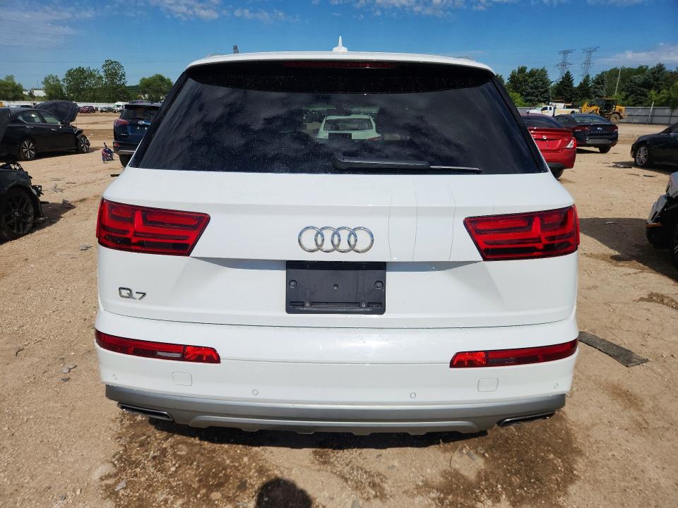 2019 Audi Q7 VIN WA1AHAF76KD025627 COPART salvage auction — SIDE, Il - Salvage Certificate, sold $2,400 on 2026-08-04 (photo 6)