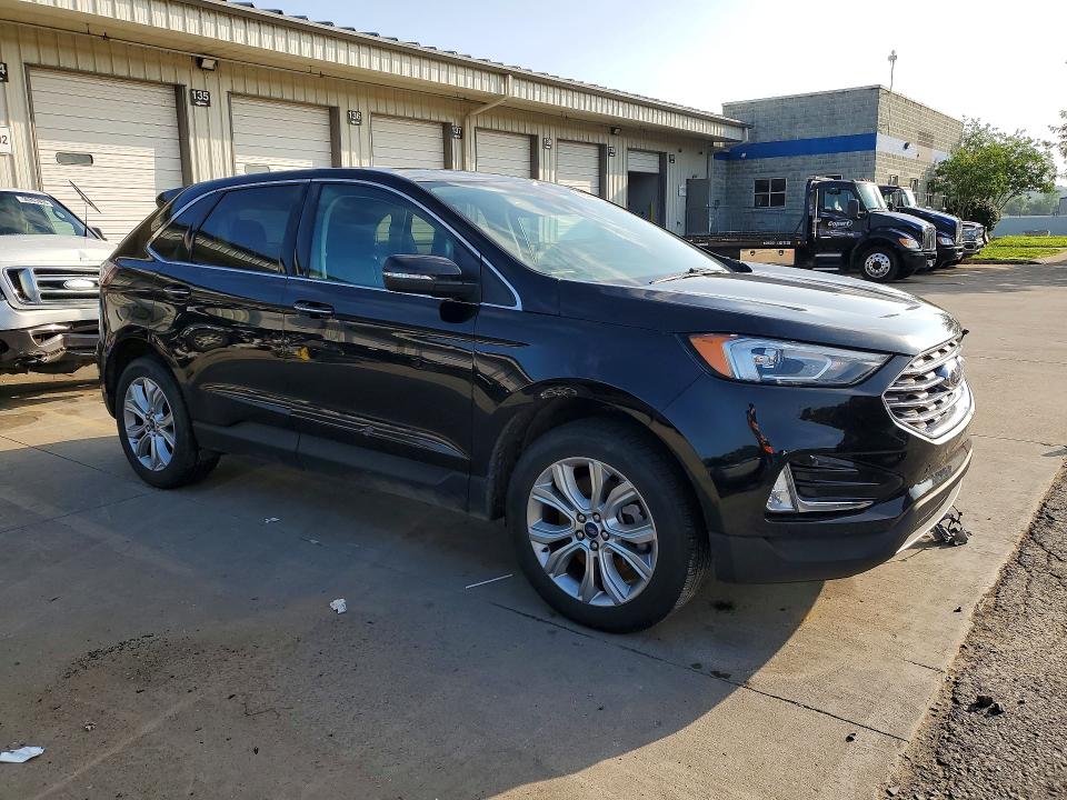 2021 Ford Edge VIN 2FMPK3K92MBA51747 COPART salvage auction — FRONT END, IN - CERT OF TITLE-SALVAGE TITLE, sold $4,300 on 2026-08-29 (photo 4)