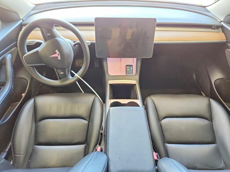 2021 Tesla Model 3 VIN 5YJ3E1EB5MF855220 COPART salvage auction — SIDE, Wi - Cert Of Title-Salvage Vehicle, sold $8,600 on 2026-07-06 (photo 8)