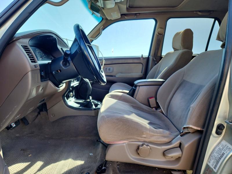 2000 Toyota 4runner VIN JT3HN86R6Y0313871 COPART salvage auction — UNDERCARRIAGE, Ca - Salvage Certificate, sold $1,850 on 2026-07-31 (photo 7)