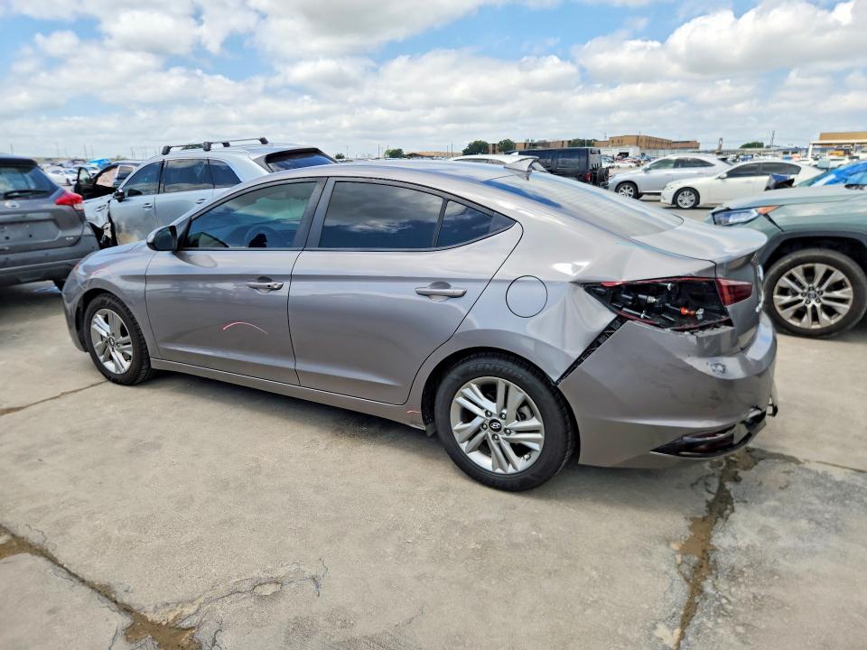 2020 Hyundai VIN KMHD84LF1LU039206 COPART salvage auction — REAR END, Tx - Salvage Vehicle Title, sold $3,700 on 2026-07-16 (photo 2)