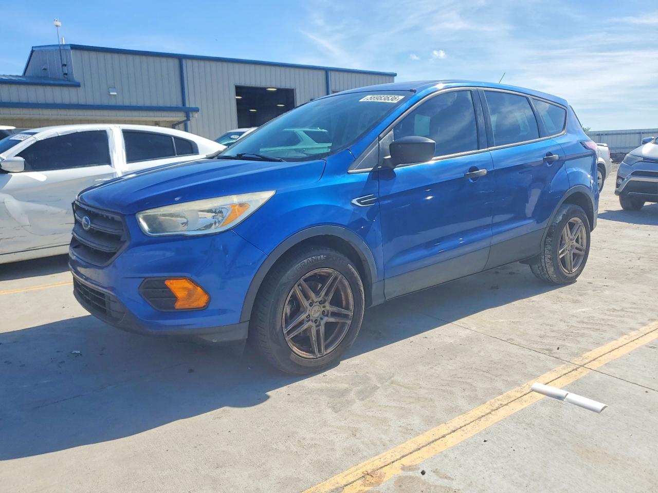 2017 Ford Escape VIN 1FMCU0F70HUE14465 COPART salvage auction — Front End, KY - CERT OF TITLE-SALVAGE, sold $1,700 on 2026-07-09 (photo 1)