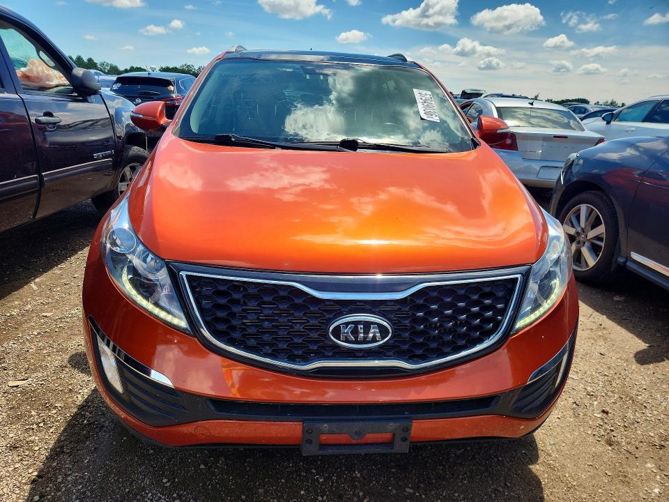 2011 Kia Sportage VIN KNDPC3A68B7164133 COPART salvage auction — SIDE, IL - SALVAGE CERTIFICATE, sold $975 on 2026-07-16 (photo 5)