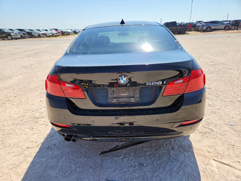 2015 BMW 5er VIN WBA5A5C59FD520610 COPART salvage auction — FRONT END, TX - SALVAGE VEHICLE TITLE, sold $20 on 2026-07-29 (photo 6)