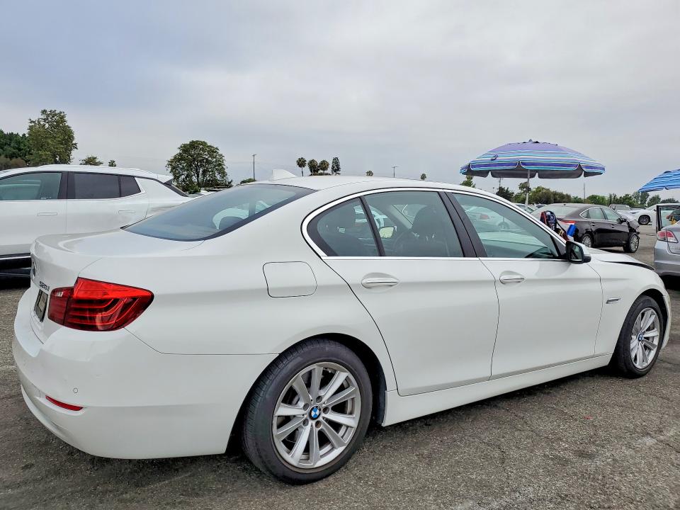 2015 BMW 5er VIN WBA5A5C5XFD521457 COPART salvage auction — FRONT END, Ca - Salvage Certificate, sold $2,550 on 2026-07-02 (photo 3)