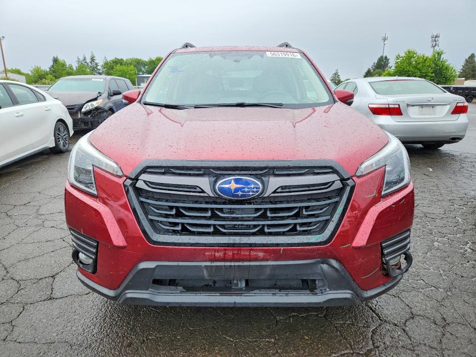 2022 Subaru Forester VIN JF2SKANC6NH405463 COPART salvage auction — REAR END, Or - Salvage Title Certificate, sold $9,000 on 2026-07-13 (photo 5)