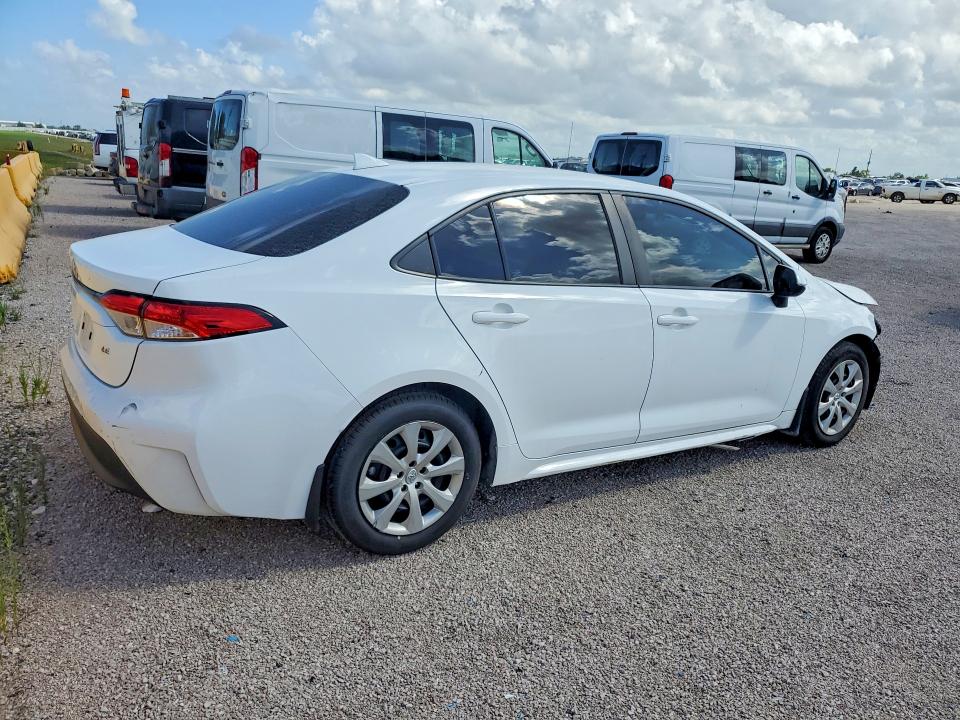 2023 Toyota Corolla VIN 5YFB4MDE6PP024507 COPART salvage auction — FRONT END, Tx - Salvage Vehicle Title, sold $150 on 2026-07-30 (photo 3)