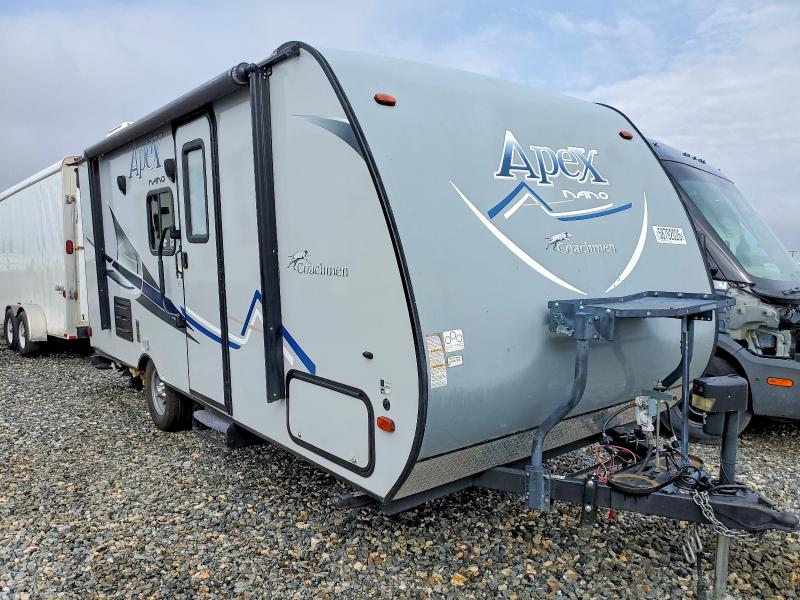 2017 Coachmen rv Apex nano travel tra VIN 5ZT2CXHC8HF011617 COPART salvage auction — REAR END, CO - SALVAGE TITLE, sold $800 on 2026-07-16 (photo 1)
