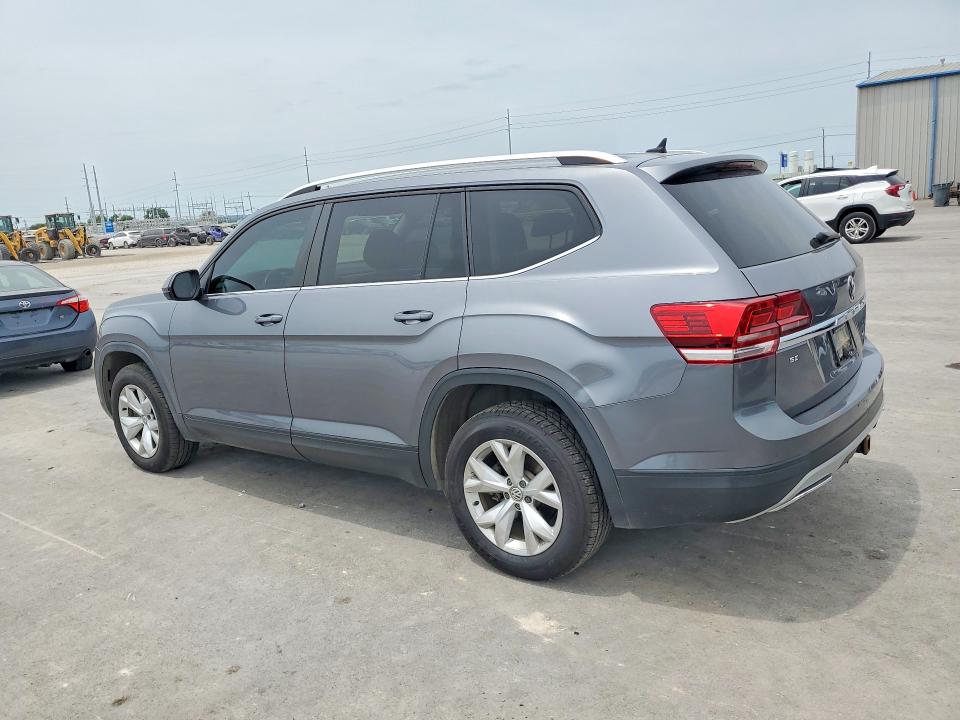 2019 Volkswagen Atlas VIN 1V2DR2CA8KC597356 COPART salvage auction — HAIL, OK - CERT OF TITLE-SALVAGE, sold $4,200 on 2026-08-05 (photo 2)