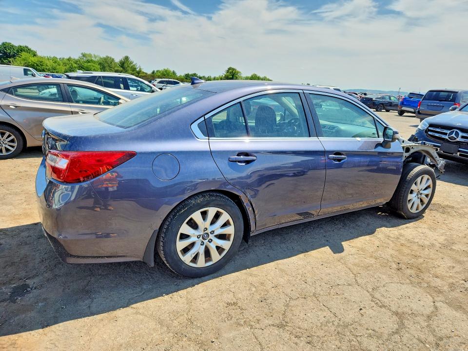 2016 Subaru LEGACY VIN 4S3BNAF66G3006051 COPART salvage auction — FRONT END, Pa - Certificate Of Salvage, sold $675 on 2026-07-18 (photo 3)