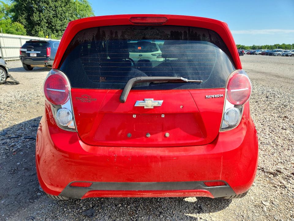 2015 Chevrolet Spark VIN KL8CD6S90FC809255 COPART salvage auction — SIDE, AR - CERT OF TITLE-SALVAGE, sold $725 on 2026-07-15 (photo 6)
