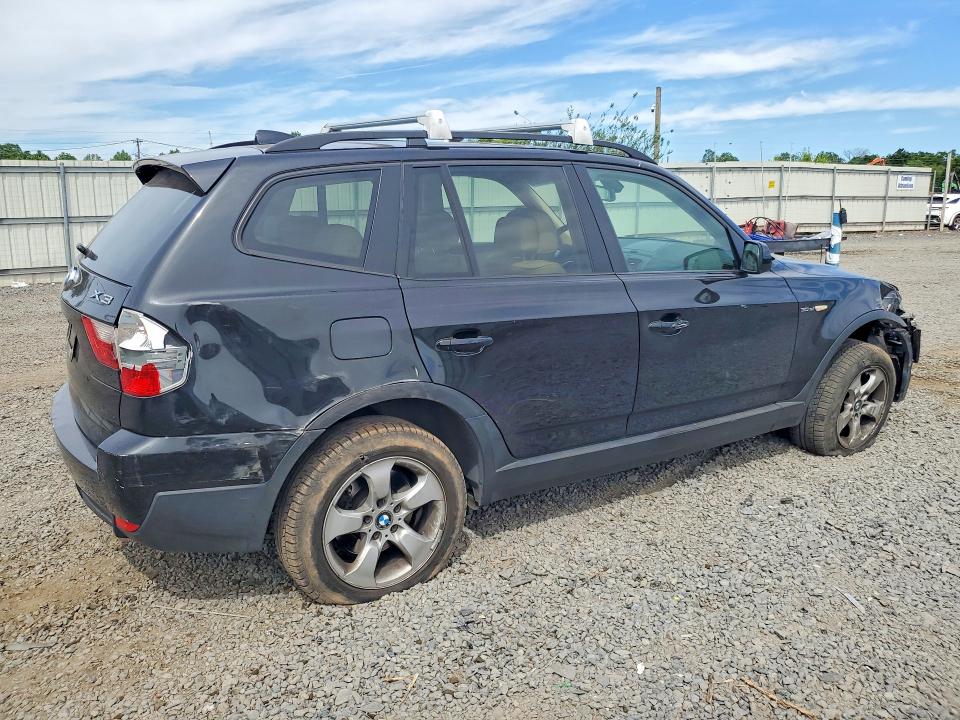 2008 BMW X3 VIN WBXPC93468WJ14072 COPART salvage auction — FRONT END, Nj - Cert Of Title-Salvage, sold $400 on 2026-07-31 (photo 3)