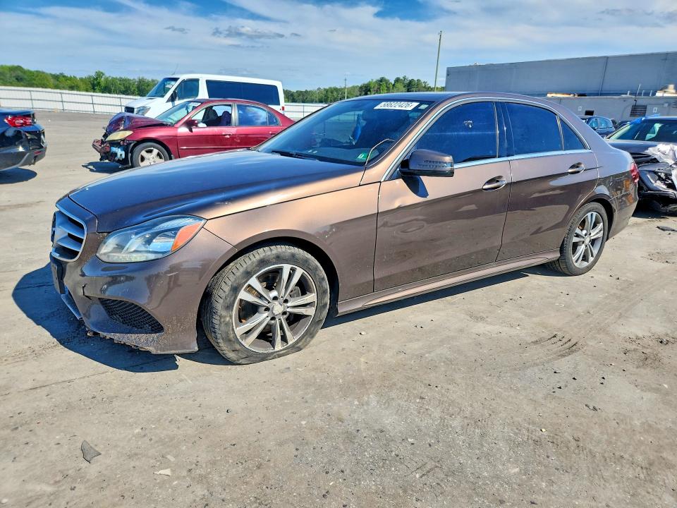 2015 Mercedes-benz E-klasse VIN WDDHF8JB1FB120070 COPART salvage auction — FRONT END, Va - Cert Of Title - Salvage, sold $3,050 on 2026-07-29 (photo 1)