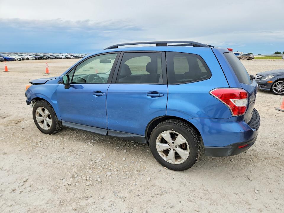 2015 Subaru Forester VIN JF2SJAGC5FH556845 COPART salvage auction — FRONT END, TX - SALVAGE VEHICLE TITLE, sold $550 on 2026-07-16 (photo 2)