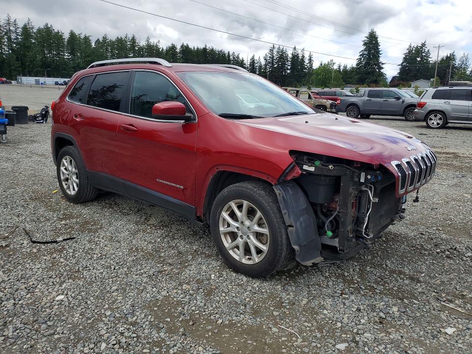 2017 Jeep Cherokee VIN 1C4PJLCB0HW549006 COPART salvage auction — FRONT END, Wa - Bill Of Sale, sold $3,150 on 2026-07-10 (photo 4)