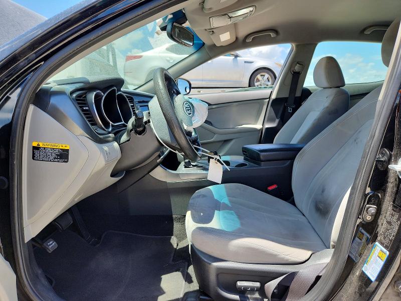 2011 Kia Optima VIN KNAGM4A7XB5123216 COPART salvage auction — FRONT END, TX - SALVAGE VEHICLE TITLE (P), sold $550 on 2026-07-09 (photo 7)