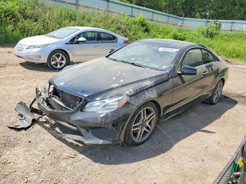 2014 Mercedes-benz E-klasse VIN WDDKJ8JB4EF274817 COPART salvage auction — FRONT END, Mi - Certificate Of Title, sold $825 on 2026-08-19 (photo 1)