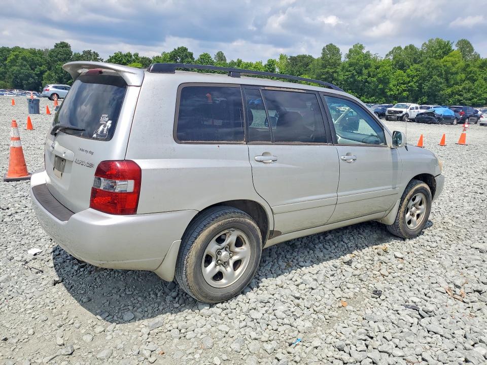 2007 Toyota Highlander VIN JTEGD21A970167016 COPART salvage auction — MINOR DENT/SCRATCHES, Nc - Dealer Only Clean Title, sold $1,450 on 2026-07-06 (photo 3)