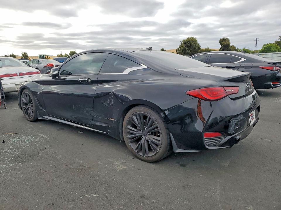 2017 Infiniti VIN JN1EV7EKXHM364542 COPART salvage auction — VANDALISM, Ca - Salvage Certificate, sold $60 on 2026-07-15 (photo 2)