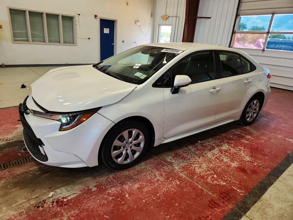 2021 Toyota Corolla VIN JTDEPMAE3MJ175586 COPART salvage auction — FRONT END, Ny - Mv-907A Salvage Certificate, sold $4,750 on 2026-07-20 (photo 1)