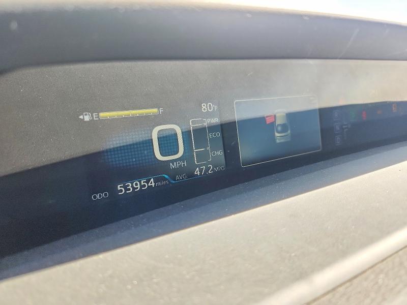 2017 Toyota Prius VIN JTDKARFU5H3040573 COPART salvage auction — FRONT END, Or - Salvage Title Certificate, sold $8,700 on 2026-08-18 (photo 9)