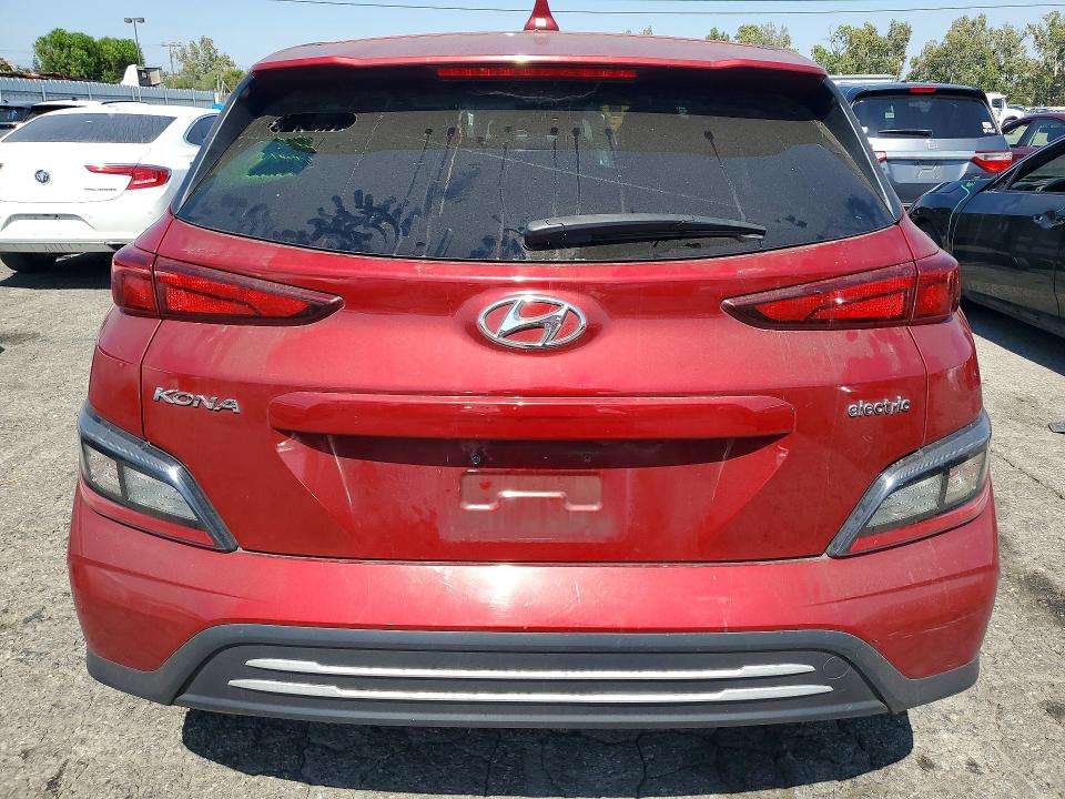 2023 Hyundai Kona VIN KM8K23AG7PU184836 COPART salvage auction — MECHANICAL, Ca - Salvage Certificate, sold $6,100 on 2026-07-02 (photo 6)