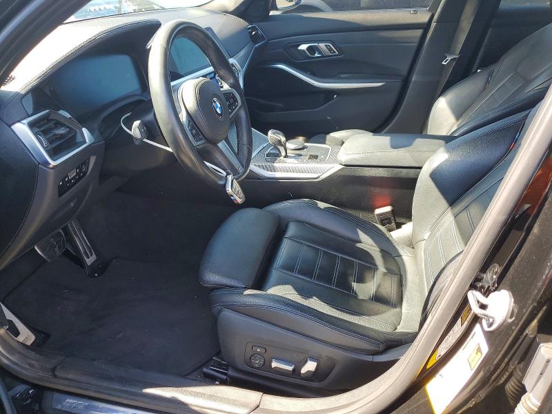 2019 BMW 3 series VIN WBA5R1C50KAK09693 COPART salvage auction — REAR END, CA - SALVAGE CERTIFICATE, sold $13,500 on 2026-08-12 (photo 7)