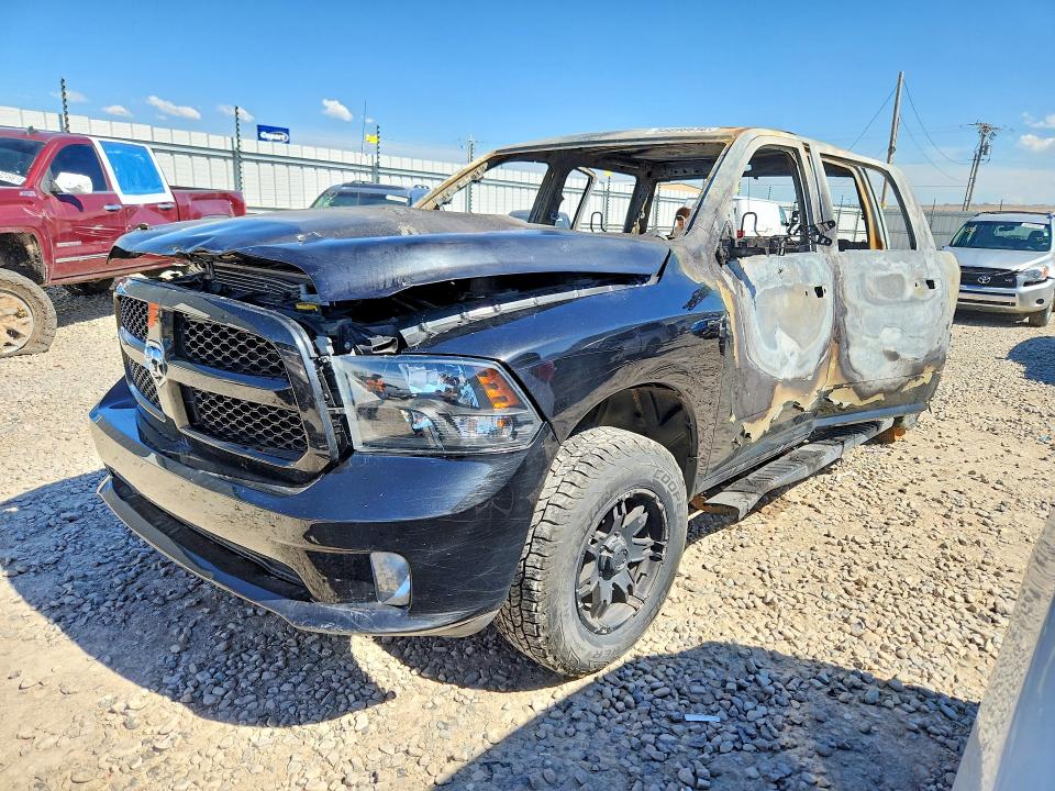 2019 Ram 1500 VIN 1C6RR7KT0KS507864 COPART salvage auction — BURN, UT - NON-REPAIRABLE CERTIFICATE, sold $1,050 on 2026-07-02 (photo 1)