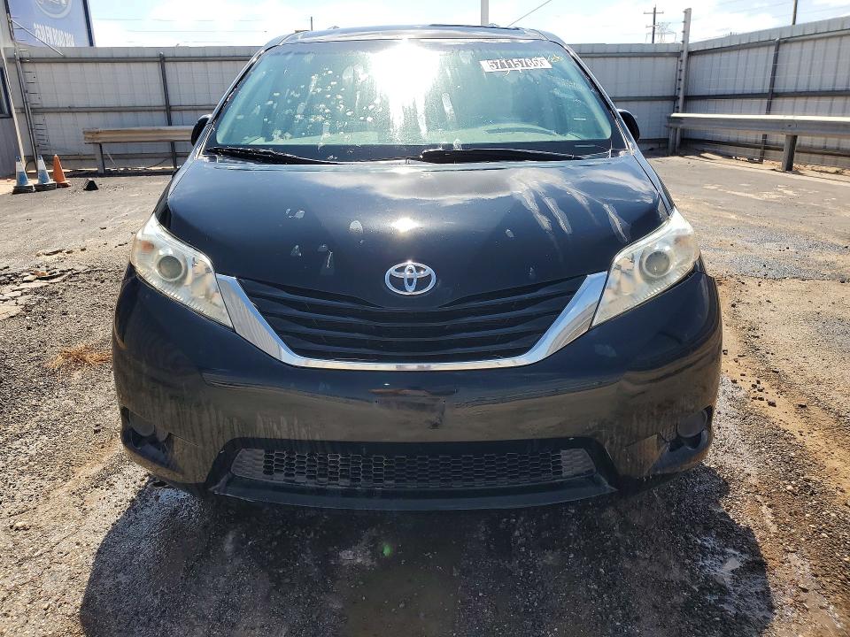 2014 Toyota Sienna VIN 5TDKK3DC9ES476356 COPART salvage auction — FRONT END, Tx - Certificate Of Title, sold $5,900 on 2026-07-14 (photo 5)