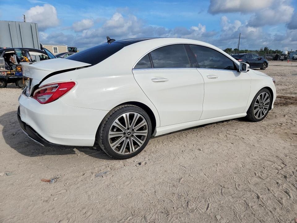 2018 Mercedes-benz Cla-klasse VIN WDDSJ4EB2JN669825 COPART salvage auction — REAR END, Fl - Cert Of Title Slvg Rebuildable, sold $4,000 on 2026-07-09 (photo 3)